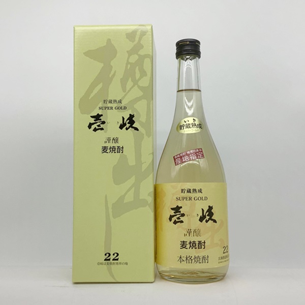 壱岐スーパーゴールド22 720ml | 樽物語 -樽焼酎専門オンラインショップ-