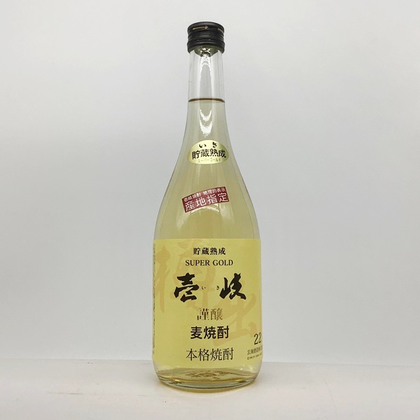 壱岐スーパーゴールド22 720ml | 樽物語 -樽焼酎専門オンラインショップ-